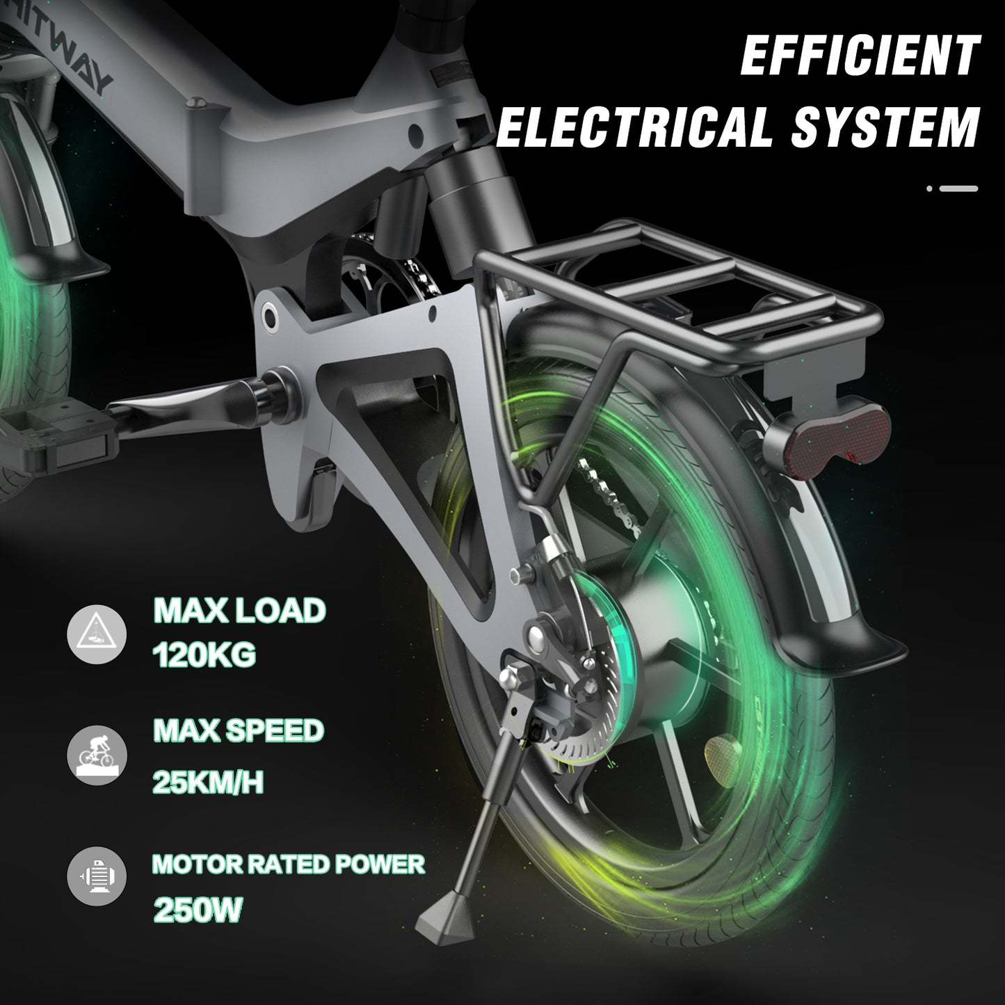BK2 Folding Electric Bike - Aran Shop