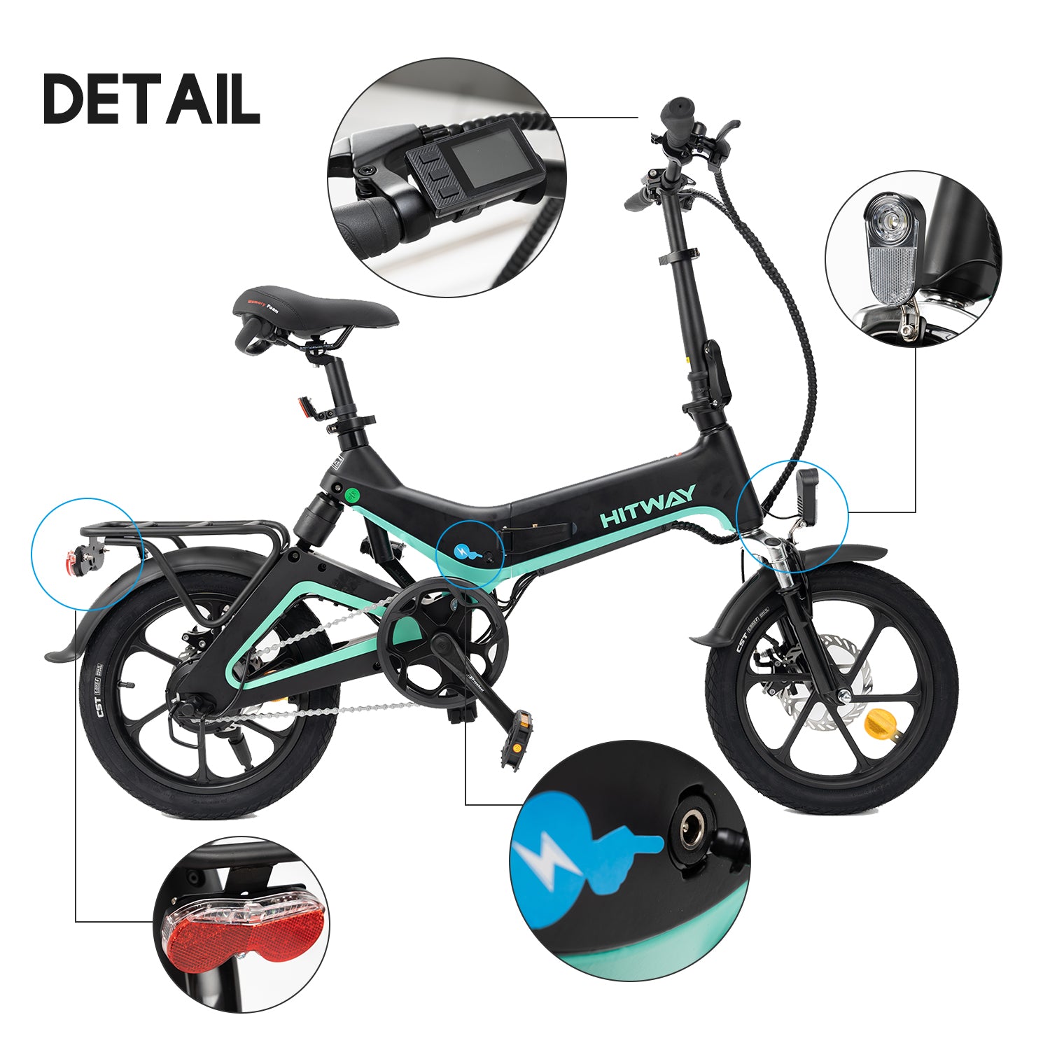 BK2 Folding Electric Bike - Aran Shop