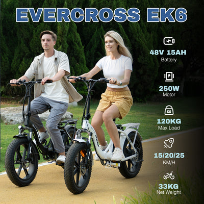 EK6 Folding E-bike Evercross - Aran Shop