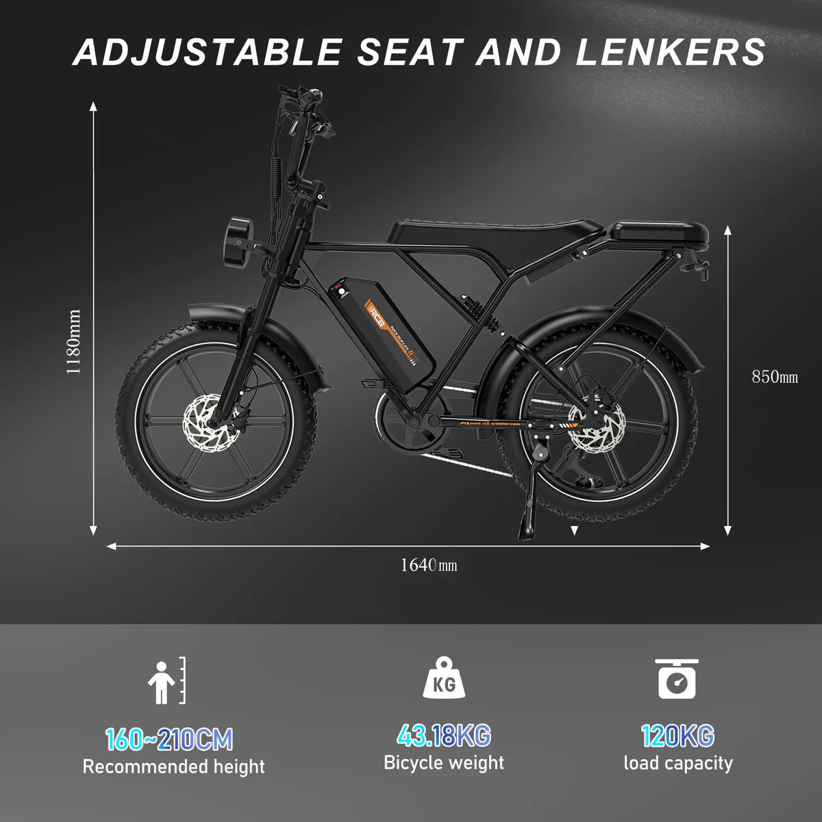 RCB G19 Elektrofahrrad Aran Shop
