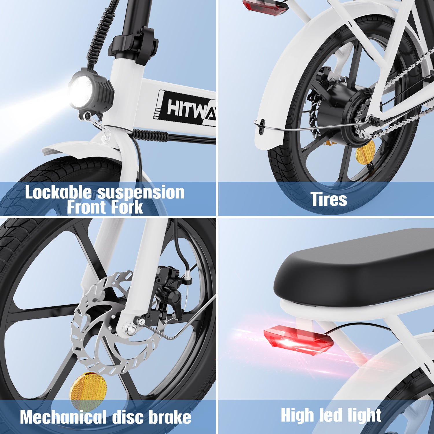 BK5 Folding Electric Bike - Aran Shop