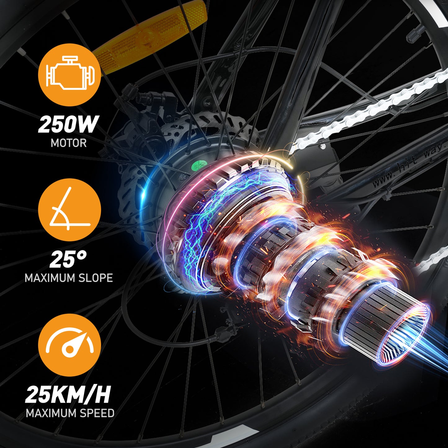 BK15 E-bike 26*3inch - Aran Shop
