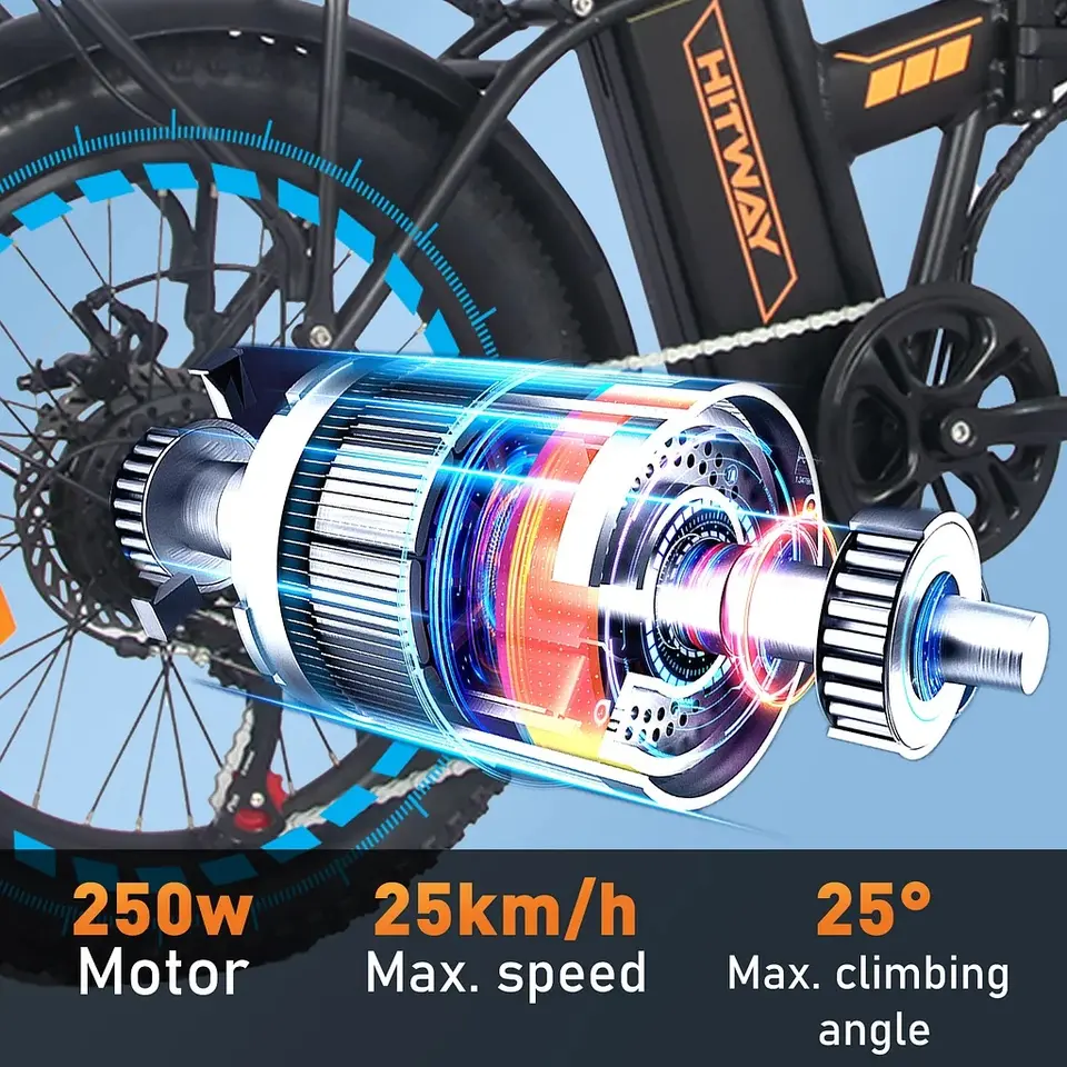 HITWAY BK11 Faltbares Elektrofahrrad - Aran Shop
