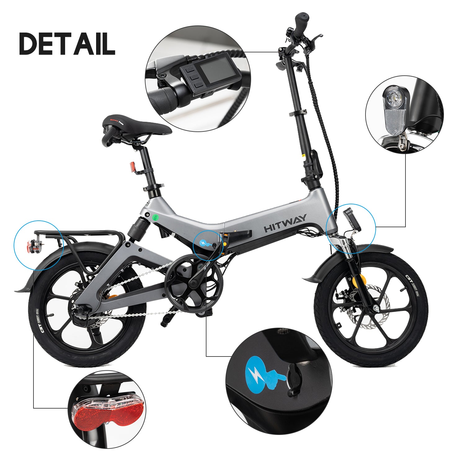 BK2 Folding Electric Bike - Aran Shop