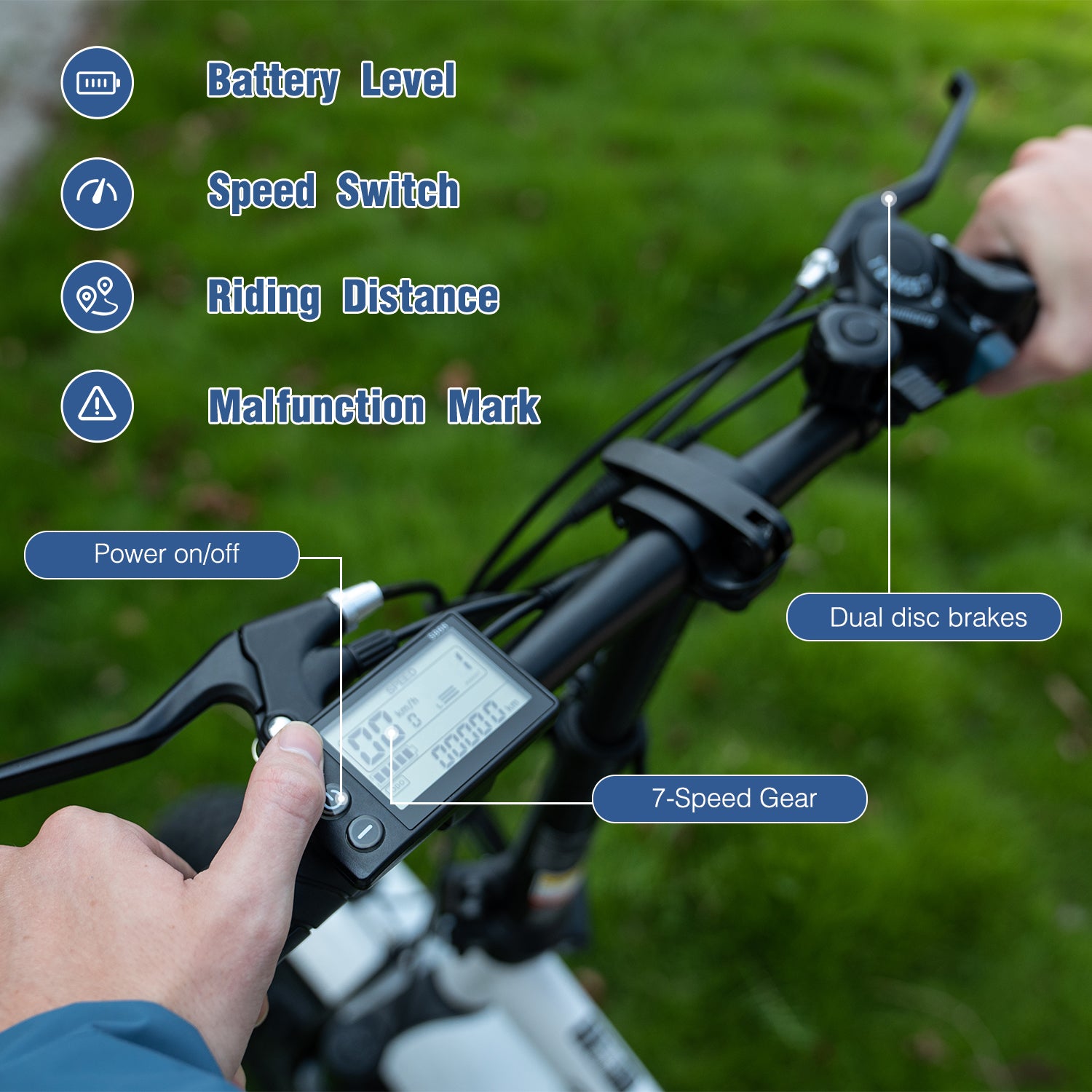 EK6 Folding E-bike Evercross - Aran Shop