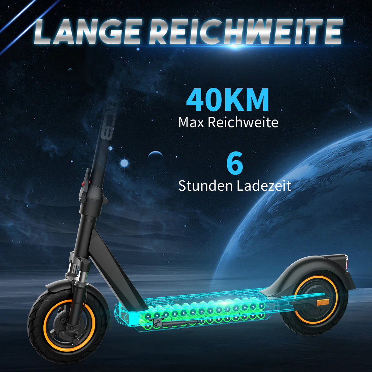 EVERCROSS EV10Z ABE Elektroroller - Aran Shop