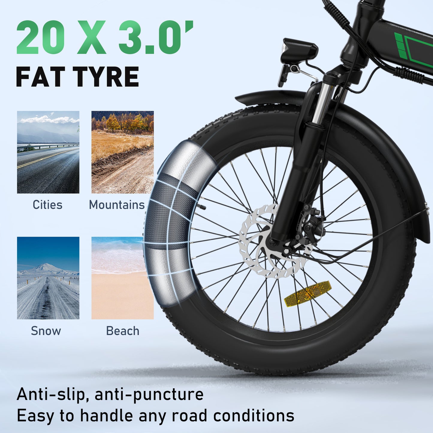 KOOLUX BK11 Folding E-bike - Aran Shop