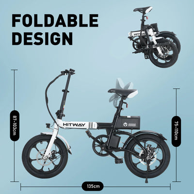 BK35 Folding E-bike - Aran Shop