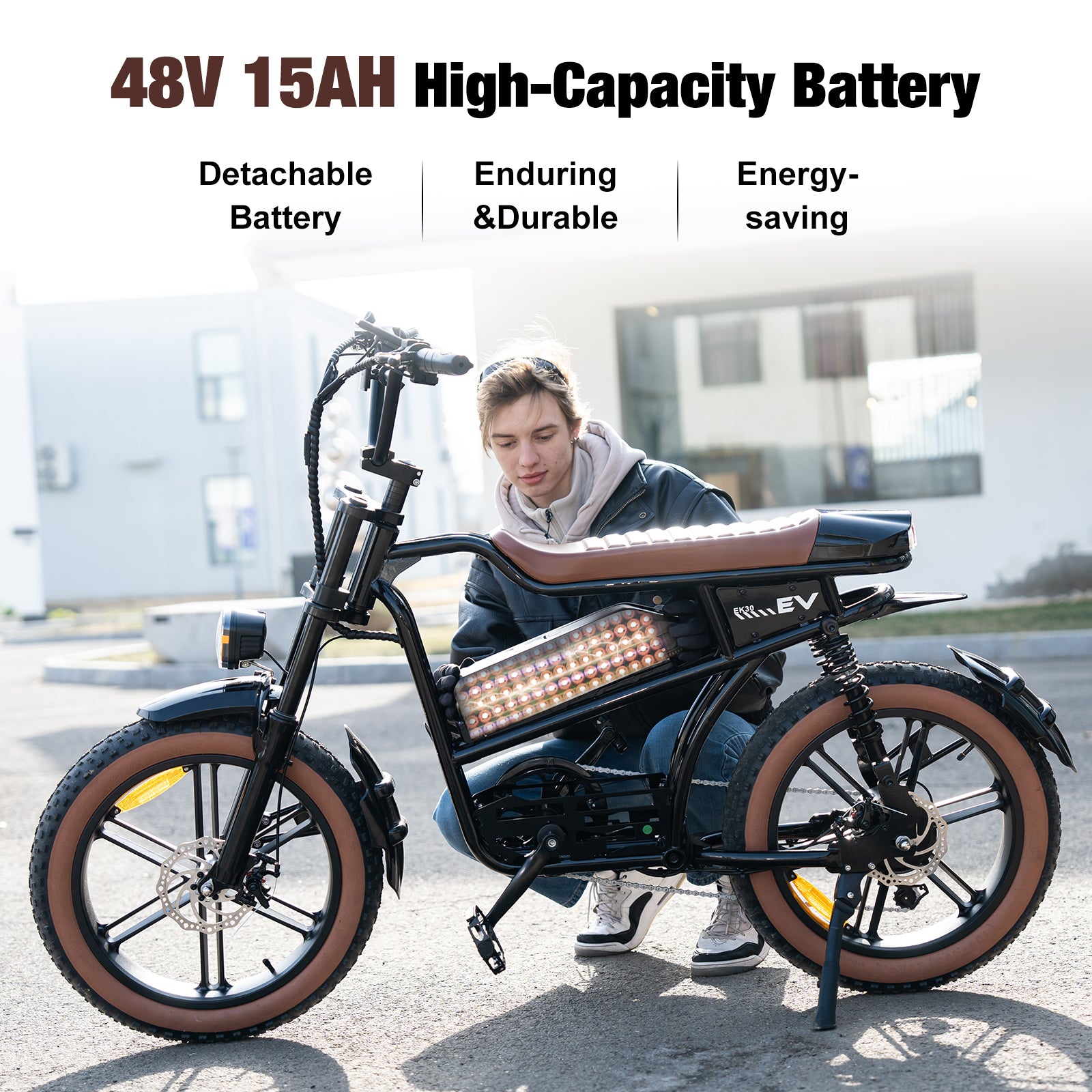 Evercross EK30 E-Bike – Retro-Design - Aran Shop