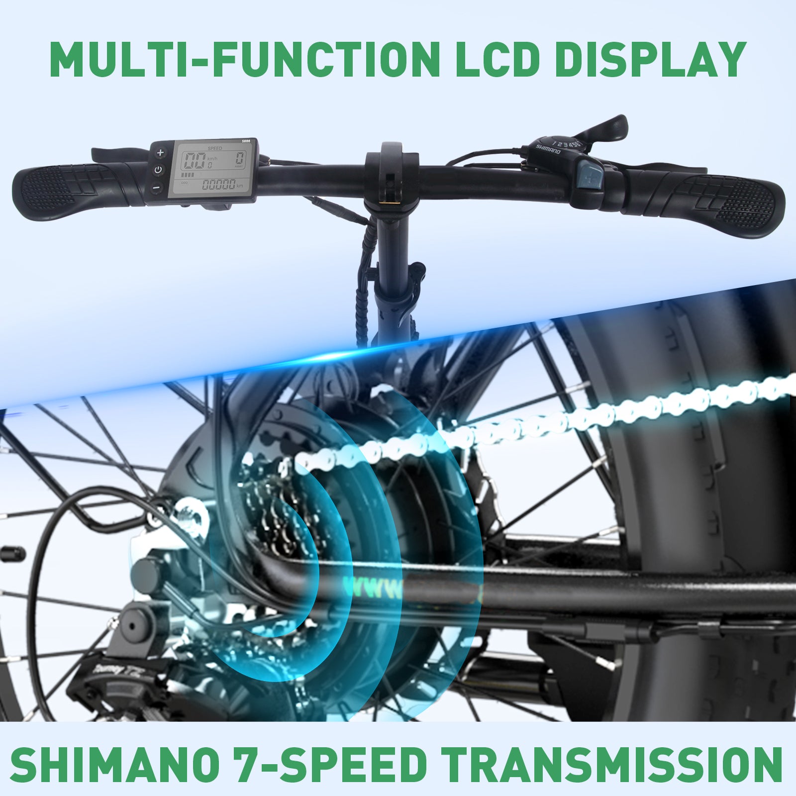 KOOLUX BK11 Folding E-bike - Aran Shop
