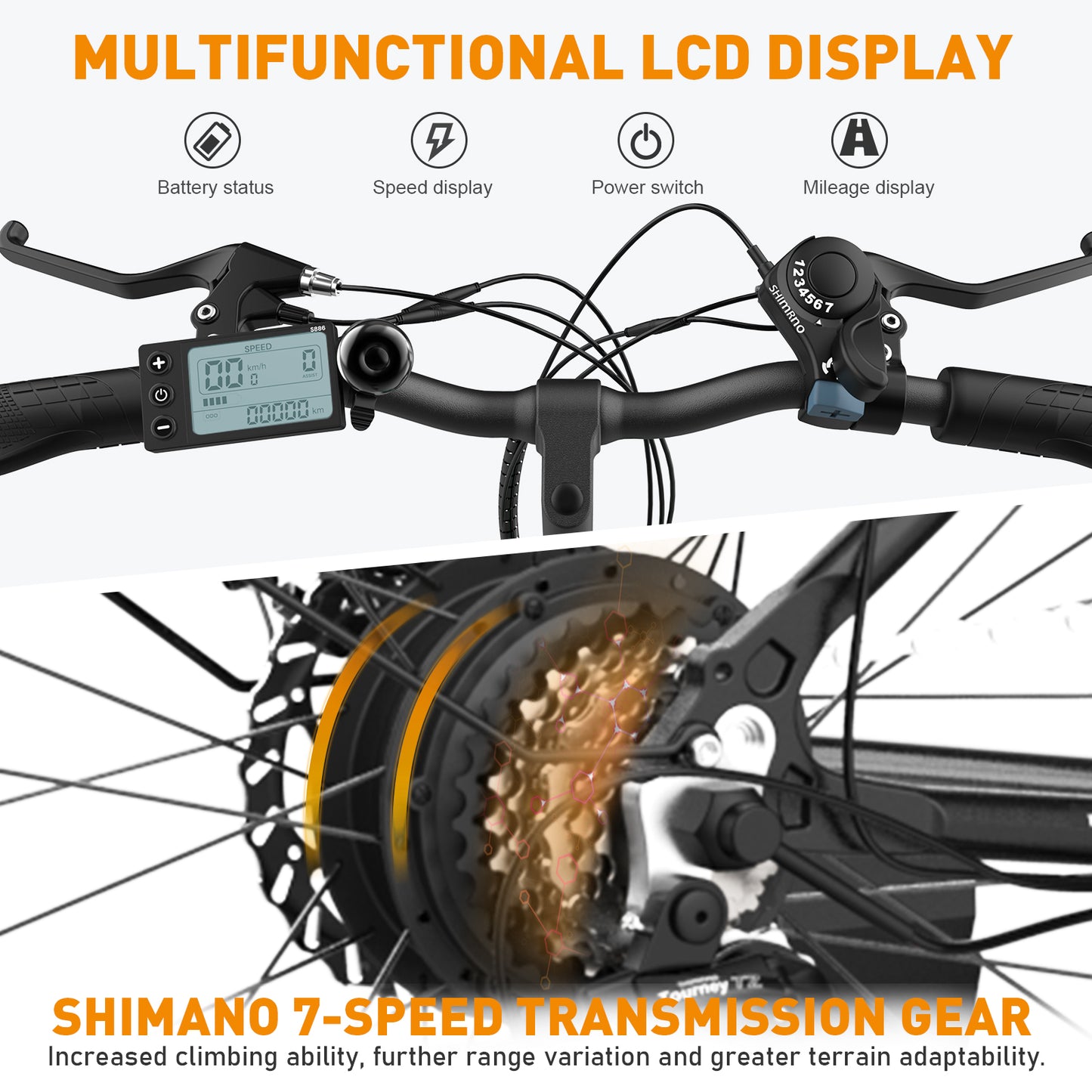 BK15 E-bike 26*3inch - Aran Shop