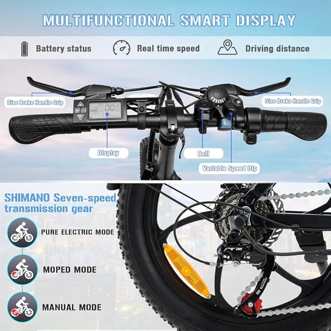 „Koolux BK6S 4.0 faltbares Elektrofahrrad“ Aran Shop