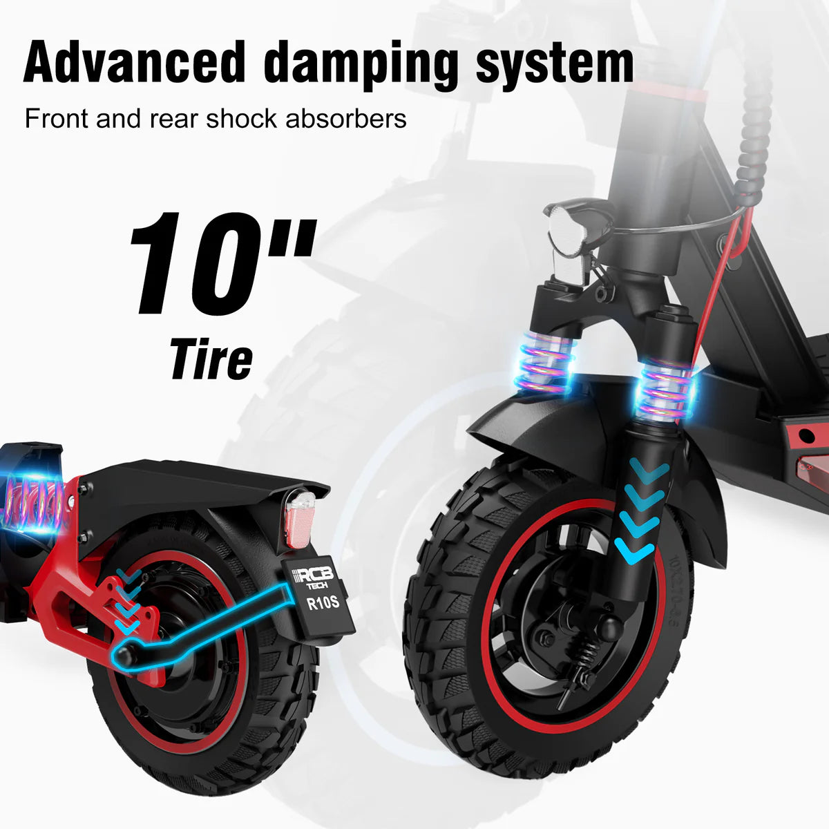 RCB R10S Electric Scooter （Road Legal In Europe - Aran Shop