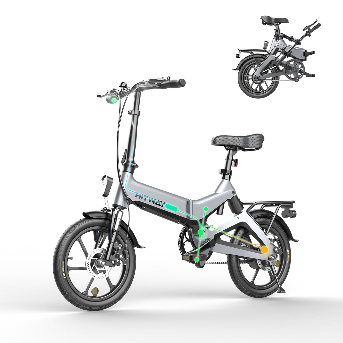 BK2 Folding Electric Bike - Aran Shop