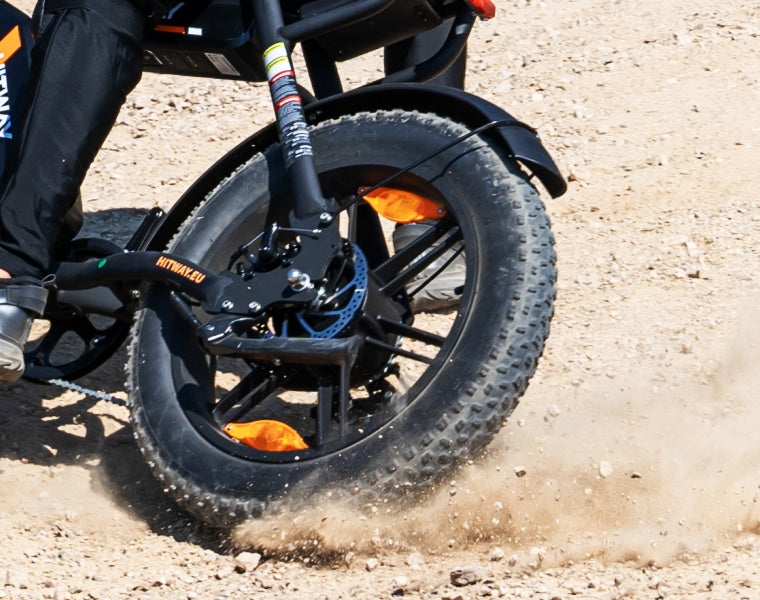 HITWAY BK29S E-Bike mit Doppelbatterie - Aran Shop