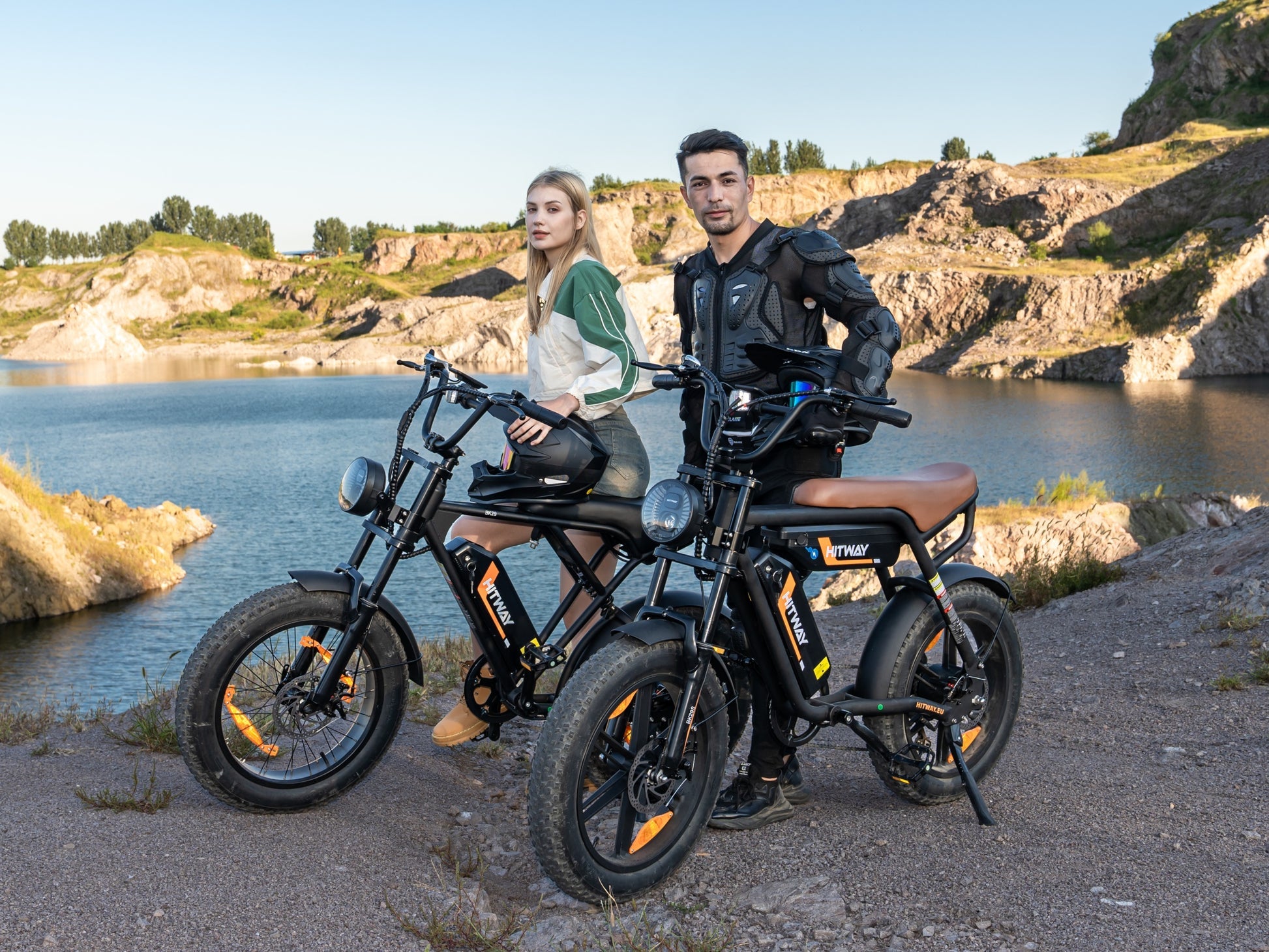 HITWAY BK29S E-Bike mit Doppelbatterie - Aran Shop