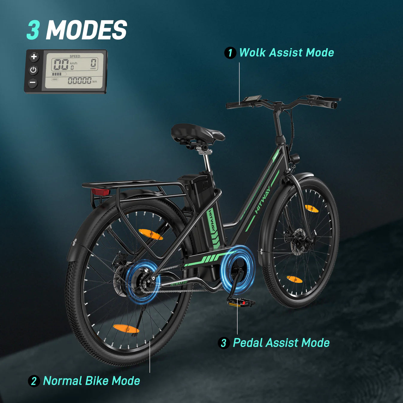 Elektrofahrrad BK8S - Aran Shop
