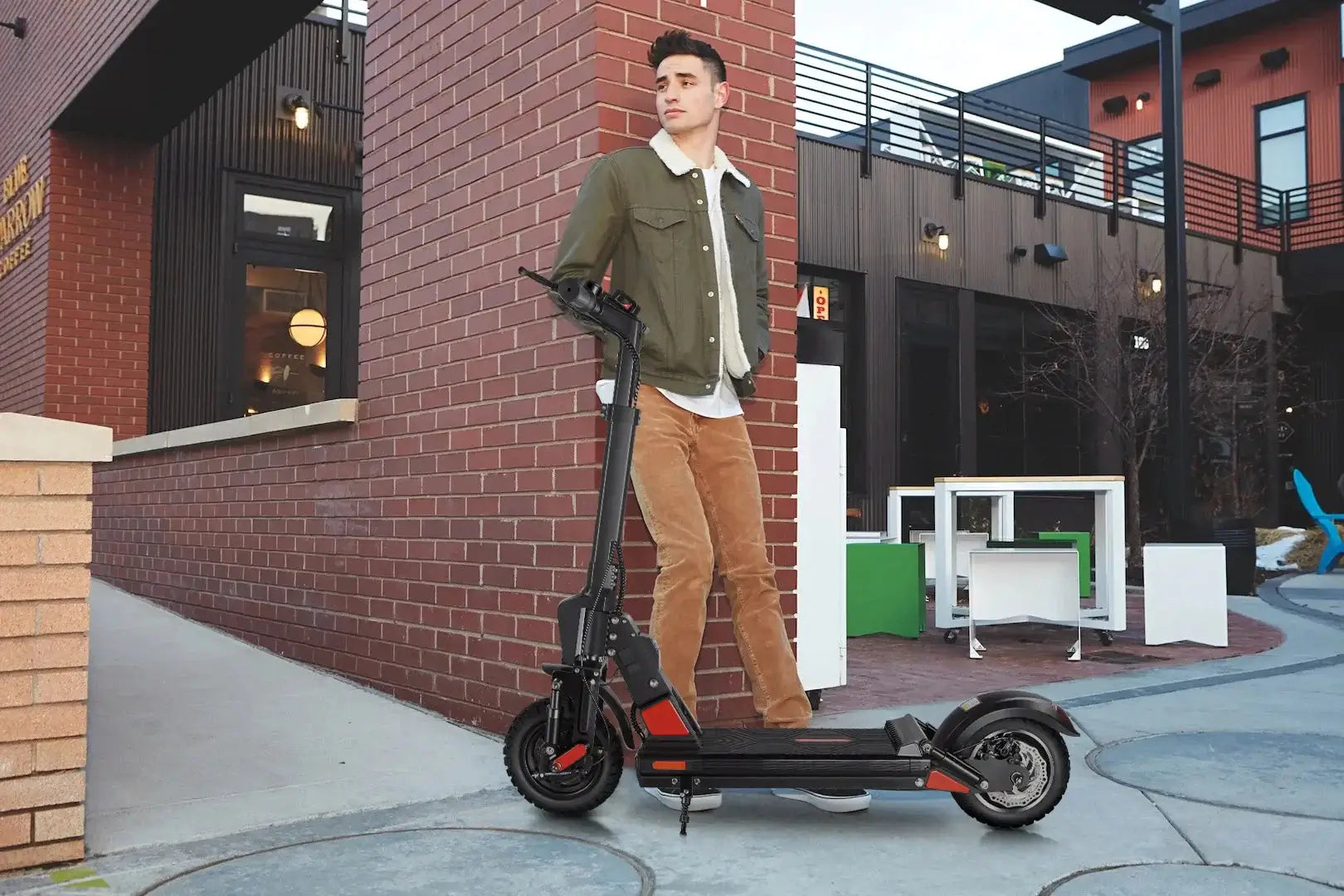 BOGIST C1 Pro Electric Scooter, 500W 48V 13Ah 40km or 20 Ah 70km Aran Shop