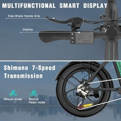 „Koolux BK6S 4.0 faltbares Elektrofahrrad“ Aran Shop