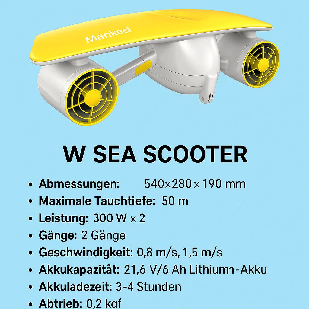 W7 Sea E-Scooter - Aran Shop