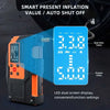 Wholesale New 12V Car Air Pump Tire Inflator With Emergency LED Light Portable 10000mAh Jump Starter Battery Tire Inflator - Aran Shop
