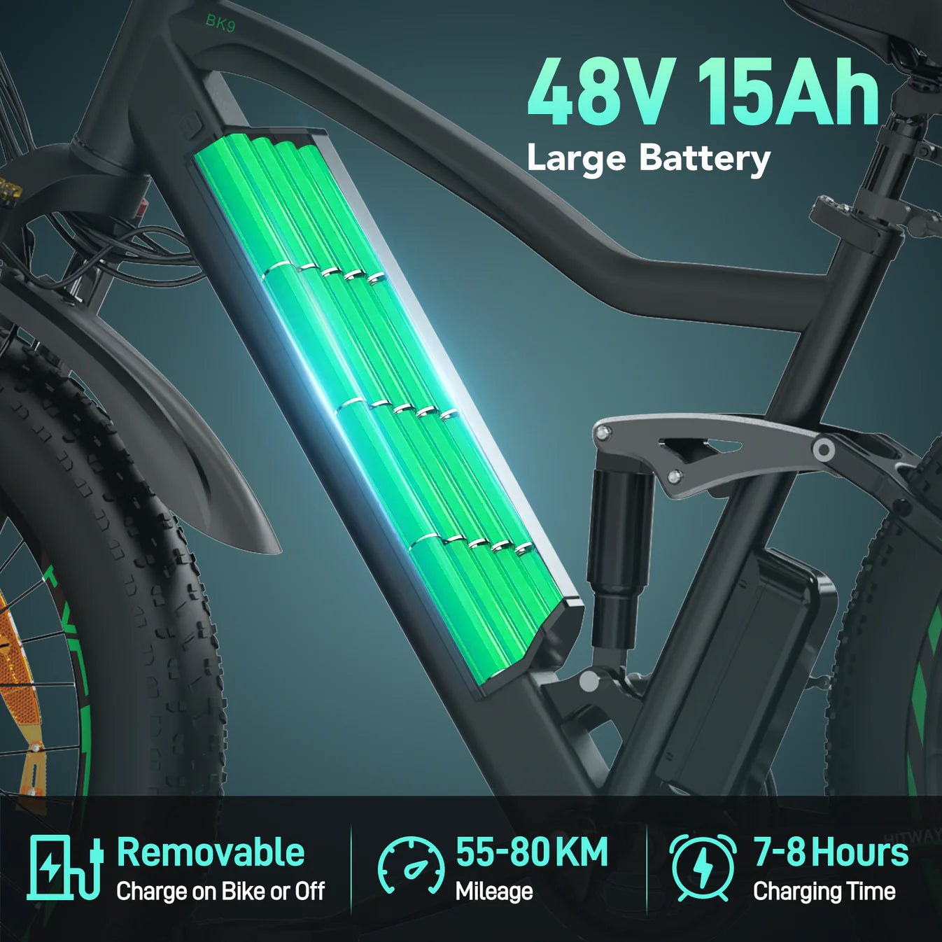 BK9 Electric Bike - Aran Shop