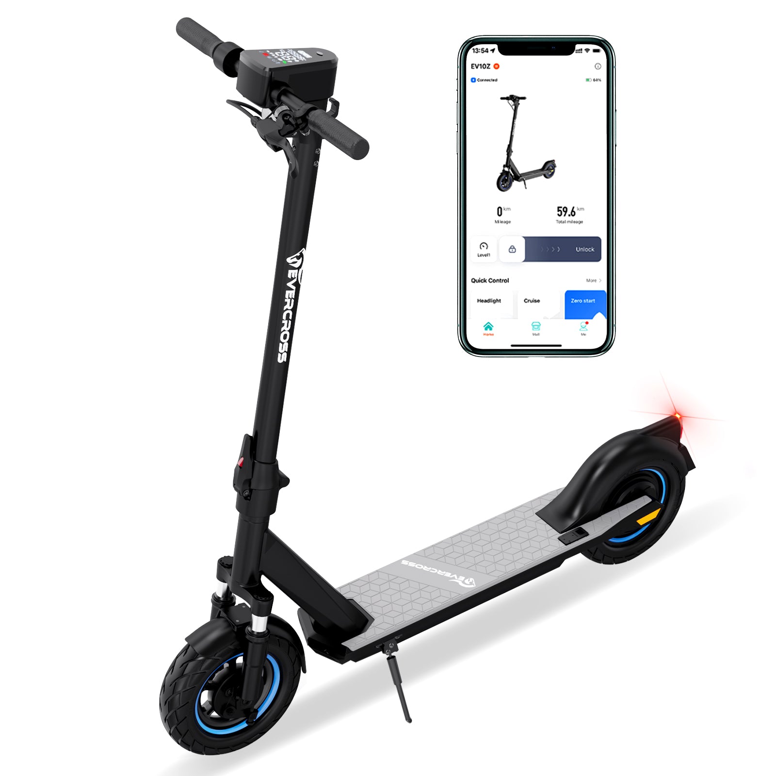EVERCROSS EV10Z ABE Elektroroller - Aran Shop