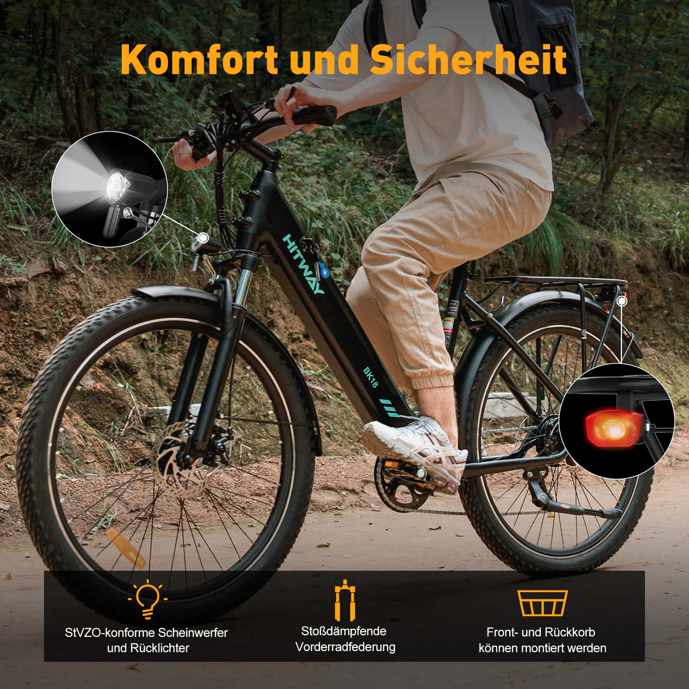 HITWAY BK18 Elektrofahrrad - Aran Shop