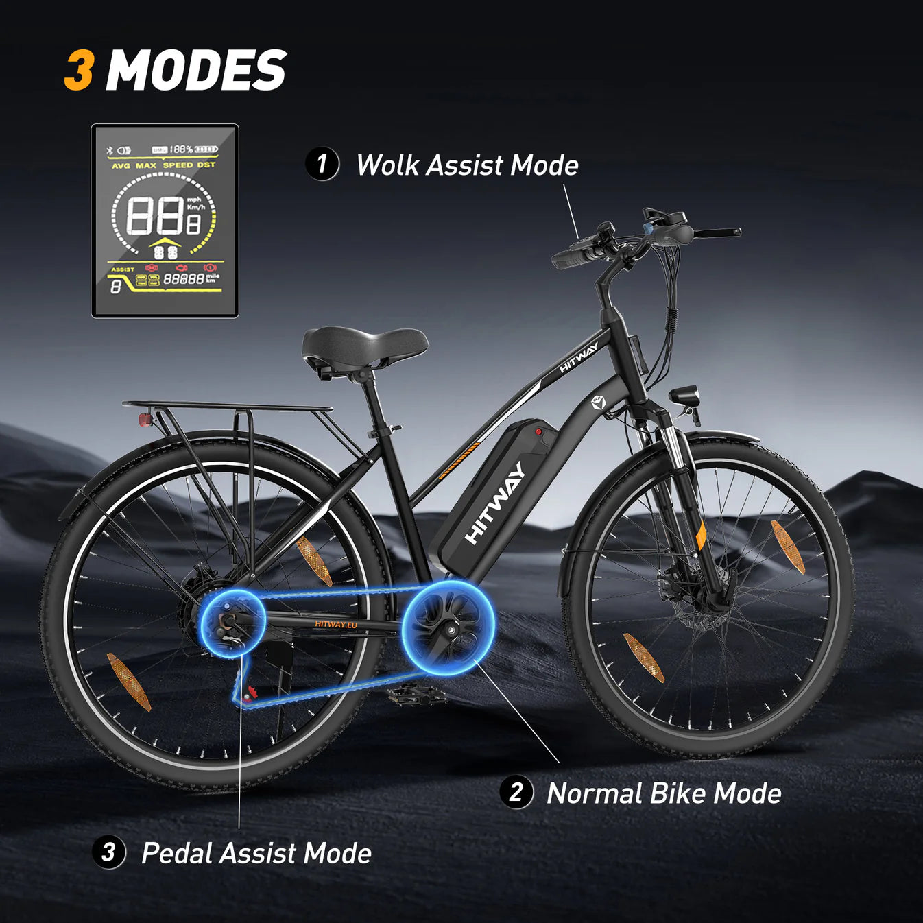 Elektrofahrrad BK27 - Aran Shop