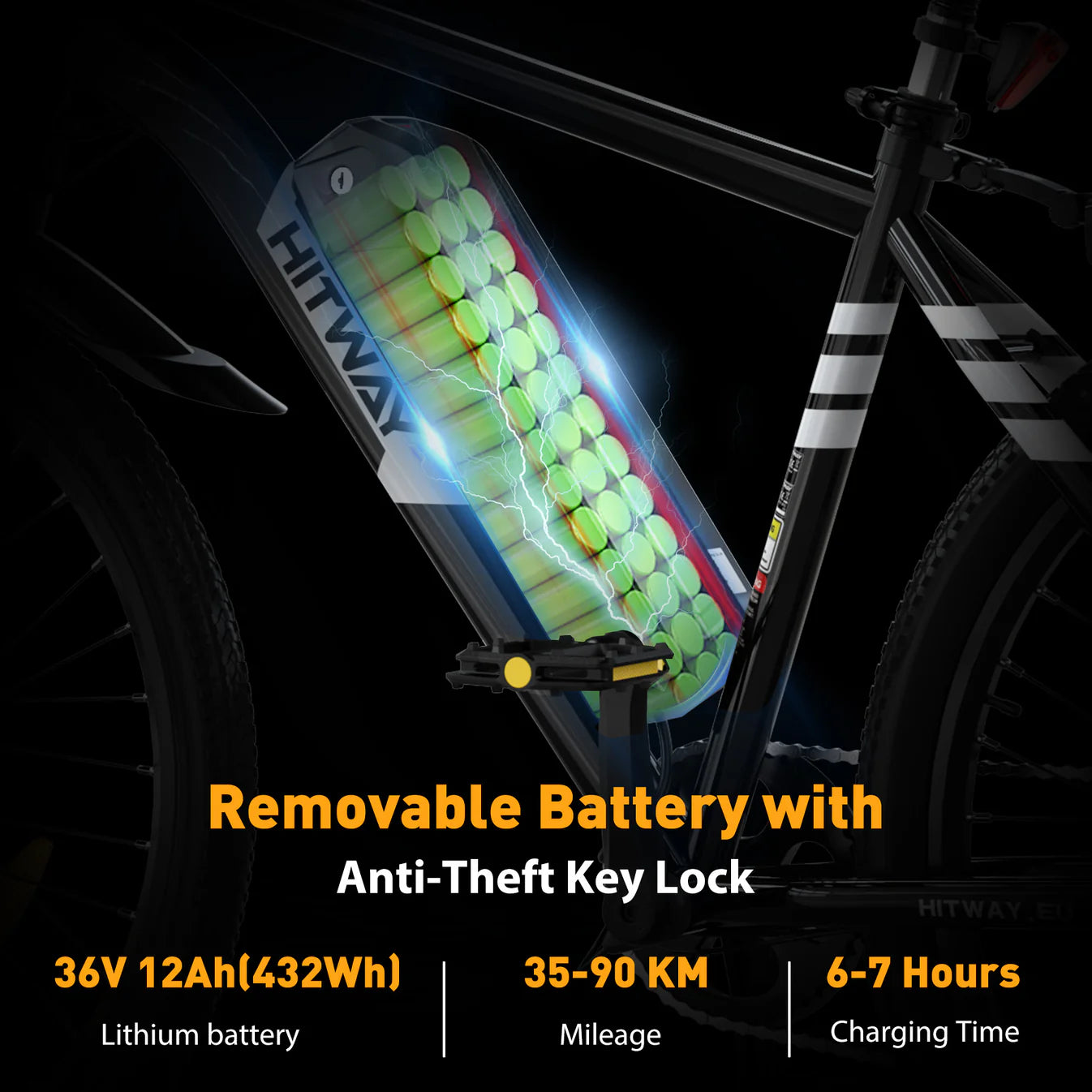 BK15 E-bike 26*3inch - Aran Shop