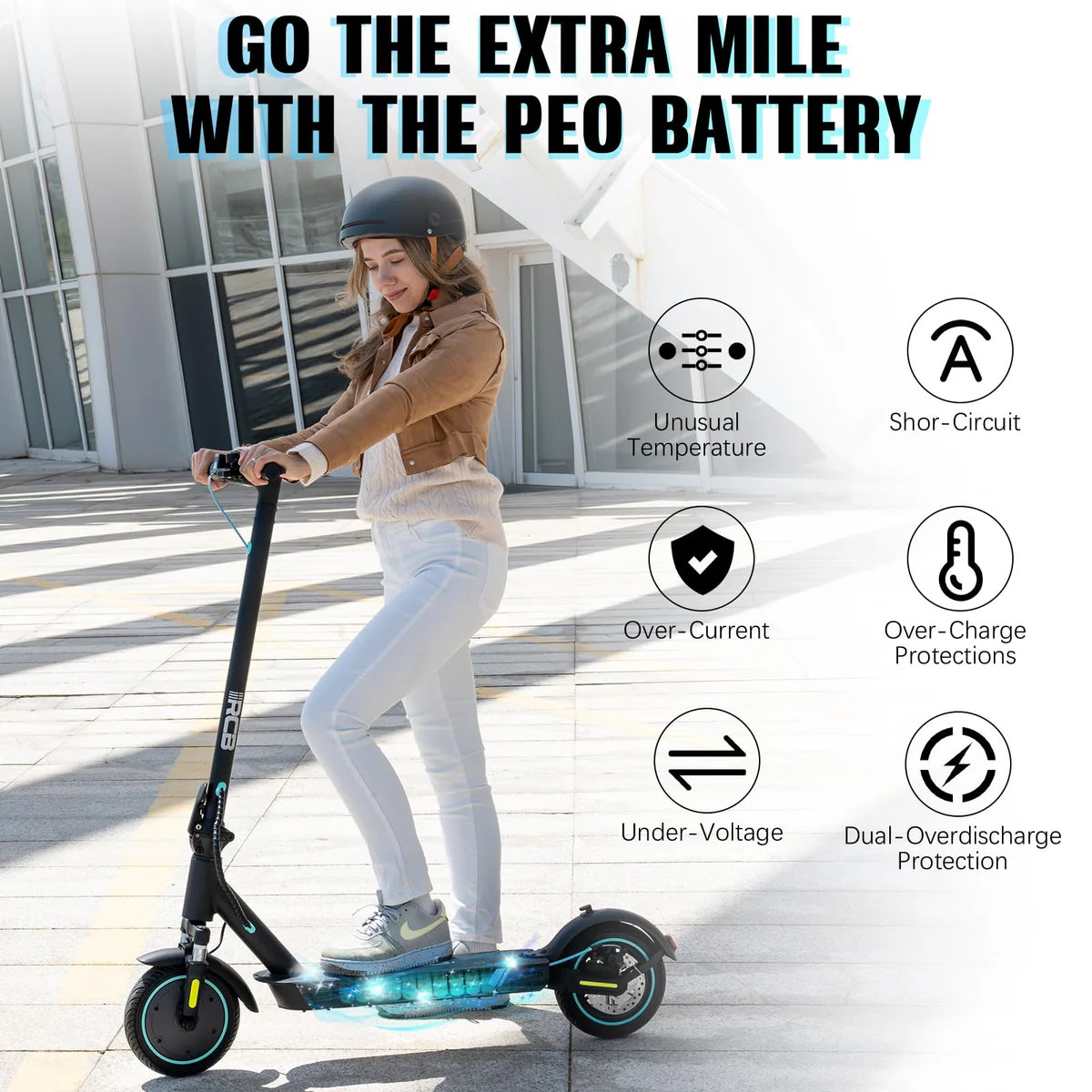 RCB R17 Electric Scooter for Adult - Aran Shop
